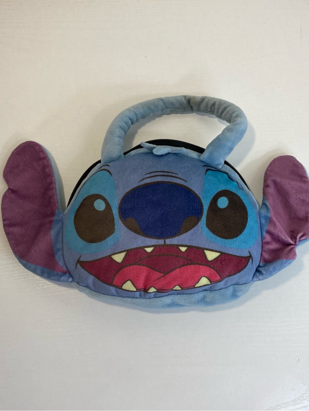 Disney Stitch Shoulder bag plush purse Head Lilo & Stitch Girls
